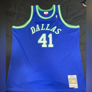 Dirk Nowitzki Mitchell & Ness Jersey Dallas Mavericks Hardwood Classics 2XL NEW